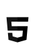 html5 icon